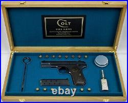 PISTOL GUN PRESENTATION CUSTOM DISPLAY CASE BOX for COLT m1903.32 & m1908.380