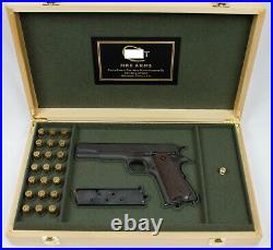 PISTOL GUN PRESENTATION CUSTOM DISPLAY CASE BOX for COLT m1911 A1 government