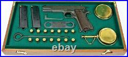 PISTOL GUN PRESENTATION CUSTOM DISPLAY CASE BOX for COLT m1911 A1 & set m1912