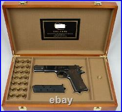 PISTOL GUN PRESENTATION CUSTOM DISPLAY CASE BOX for COLT m1911 government