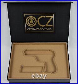 PISTOL GUN PRESENTATION CUSTOM DISPLAY CASE BOX for CZ 27 cal. 7,65 mm. 32 ACP