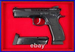 PISTOL GUN PRESENTATION CUSTOM DISPLAY CASE BOX for CZ 75 SP-01 SHADOW 9 x 19 mm PISTOL GUN PRESENTATION CUSTOM DISPLAY CASE BOX for CZ 75 SP-01 SHADOW 9 x 19 mm