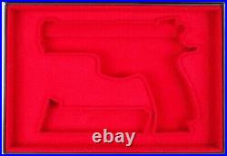 PISTOL GUN PRESENTATION CUSTOM DISPLAY CASE BOX for CZ 75 SP-01 SHADOW 9 x 19 mm