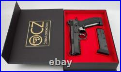 PISTOL GUN PRESENTATION CUSTOM DISPLAY CASE BOX for CZ 75 SP-01 SHADOW 9 x 19 mm PISTOL GUN PRESENTATION CUSTOM DISPLAY CASE BOX for CZ 75 SP-01 SHADOW 9 x 19 mm