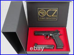 PISTOL GUN PRESENTATION CUSTOM DISPLAY CASE BOX for CZ 75 SP-01 SHADOW 9 x 19 mm PISTOL GUN PRESENTATION CUSTOM DISPLAY CASE BOX for CZ 75 SP-01 SHADOW 9 x 19 mm
