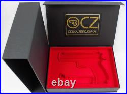 PISTOL GUN PRESENTATION CUSTOM DISPLAY CASE BOX for CZ 75 SP-01 SHADOW 9 x 19 mm PISTOL GUN PRESENTATION CUSTOM DISPLAY CASE BOX for CZ 75 SP-01 SHADOW 9 x 19 mm