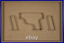 PISTOL GUN PRESENTATION CUSTOM DISPLAY CASE BOX for CZ DUO cal. 6,35 mm. 25 ACP PISTOL GUN PRESENTATION CUSTOM DISPLAY CASE BOX for CZ DUO cal. 6,35 mm. 25 ACP