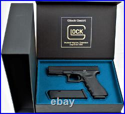 PISTOL GUN PRESENTATION CUSTOM DISPLAY CASE BOX for GLOCK 17 Gen. 3 cal. 9x19 mm