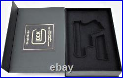 PISTOL GUN PRESENTATION CUSTOM DISPLAY CASE BOX for GLOCK 26 cal. 9mm + 2 ammo PISTOL GUN PRESENTATION CUSTOM DISPLAY CASE BOX for GLOCK 26 cal. 9mm + 2 ammo
