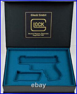 PISTOL GUN PRESENTATION CUSTOM DISPLAY CASE BOX for GLOCK 30 cal. 45 ACP PISTOL GUN PRESENTATION CUSTOM DISPLAY CASE BOX for GLOCK 30 cal. 45 ACP