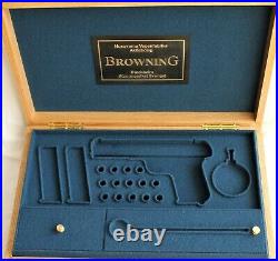 PISTOL GUN PRESENTATION CUSTOM DISPLAY CASE BOX for HUSQVARNA1907 Browning 1903
