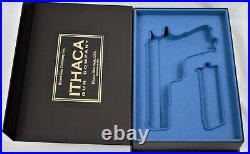 PISTOL GUN PRESENTATION CUSTOM DISPLAY CASE BOX for ITHACA m1911 A1 colt. 45 acp