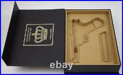 PISTOL GUN PRESENTATION CUSTOM DISPLAY CASE BOX for LUGER ERFURT P 08 parabellum