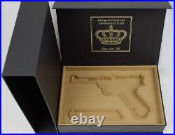 PISTOL GUN PRESENTATION CUSTOM DISPLAY CASE BOX for LUGER ERFURT P 08 parabellum