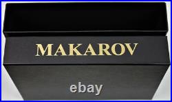 PISTOL GUN PRESENTATION CUSTOM DISPLAY CASE BOX for MAKAROV PM USSR 9 mm IZHEVSK PISTOL GUN PRESENTATION CUSTOM DISPLAY CASE BOX for MAKAROV PM USSR 9 mm IZHEVSK
