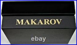PISTOL GUN PRESENTATION CUSTOM DISPLAY CASE BOX for MAKAROV PM USSR 9 mm IZHEVSK