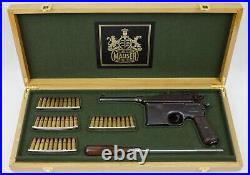 PISTOL GUN PRESENTATION CUSTOM DISPLAY CASE BOX for MAUSER C96 BOLO