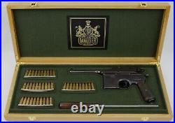 PISTOL GUN PRESENTATION CUSTOM DISPLAY CASE BOX for MAUSER C96 BOLO