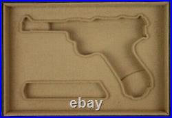 PISTOL GUN PRESENTATION CUSTOM DISPLAY CASE BOX for MAUSER LUGER P 08 parabellum PISTOL GUN PRESENTATION CUSTOM DISPLAY CASE BOX for MAUSER LUGER P 08 parabellum