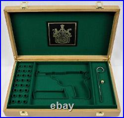 PISTOL GUN PRESENTATION CUSTOM DISPLAY CASE BOX for MAUSER P38 walther 9mm para