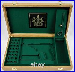 PISTOL GUN PRESENTATION CUSTOM DISPLAY CASE BOX for MAUSER P38 walther 9mm para