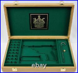 PISTOL GUN PRESENTATION CUSTOM DISPLAY CASE BOX for MAUSER P38 walther 9mm para