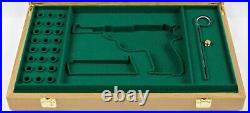 PISTOL GUN PRESENTATION CUSTOM DISPLAY CASE BOX for MAUSER P38 walther 9mm para