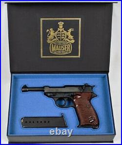 PISTOL GUN PRESENTATION CUSTOM DISPLAY CASE BOX for MAUSER P38 walther pp ppk