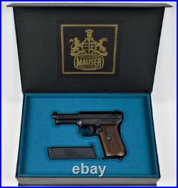 PISTOL GUN PRESENTATION CUSTOM DISPLAY CASE BOX for MAUSER m1914 7,65 mm PISTOL GUN PRESENTATION CUSTOM DISPLAY CASE BOX for MAUSER m1914 7,65 mm