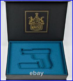 PISTOL GUN PRESENTATION CUSTOM DISPLAY CASE BOX for MAUSER m1914 7,65 mm PISTOL GUN PRESENTATION CUSTOM DISPLAY CASE BOX for MAUSER m1914 7,65 mm