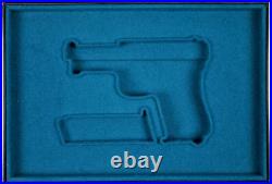 PISTOL GUN PRESENTATION CUSTOM DISPLAY CASE BOX for MAUSER m1914 7,65 mm PISTOL GUN PRESENTATION CUSTOM DISPLAY CASE BOX for MAUSER m1914 7,65 mm