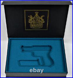 PISTOL GUN PRESENTATION CUSTOM DISPLAY CASE BOX for MAUSER m1934 7,65 mm