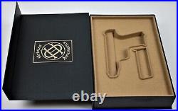 PISTOL GUN PRESENTATION CUSTOM DISPLAY CASE BOX for ORTGIES HO 7,65mm. 32 ACP