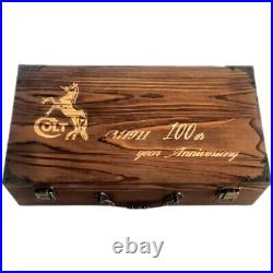 PISTOL GUN PRESENTATION CUSTOM DISPLAY CASE BOX for Pistol Full Size All Pistol