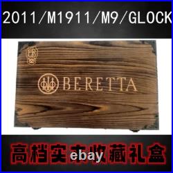 PISTOL GUN PRESENTATION CUSTOM DISPLAY CASE BOX for Pistol Full Size All Pistol