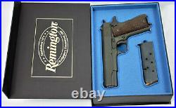 PISTOL GUN PRESENTATION CUSTOM DISPLAY CASE BOX for REMINGTON m1911 A1 colt