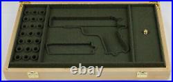 PISTOL GUN PRESENTATION CUSTOM DISPLAY CASE BOX for REMINGTON m1911 A1 colt. 45