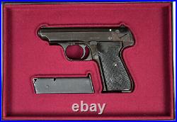 PISTOL GUN PRESENTATION CUSTOM DISPLAY CASE BOX for SAUER & SOHN 38H SAUER & SON