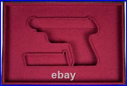 PISTOL GUN PRESENTATION CUSTOM DISPLAY CASE BOX for SAUER & SOHN 38H SAUER & SON