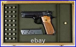 PISTOL GUN PRESENTATION CUSTOM DISPLAY CASE BOX for SMITH & WESSON model 39-2