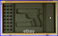 PISTOL GUN PRESENTATION CUSTOM DISPLAY CASE BOX for SMITH & WESSON model 39-2