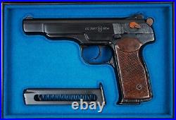 PISTOL GUN PRESENTATION CUSTOM DISPLAY CASE BOX for STECHKIN APS USSR 9x18 mm