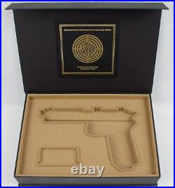 PISTOL GUN PRESENTATION CUSTOM DISPLAY CASE BOX for STEYR HAHN m1912 cal 9x23 mm