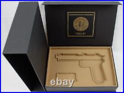 PISTOL GUN PRESENTATION CUSTOM DISPLAY CASE BOX for STEYR HAHN m1912 cal 9x23 mm