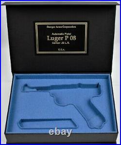 PISTOL GUN PRESENTATION CUSTOM DISPLAY CASE BOX for STOEGER LUGER P08 parabellum