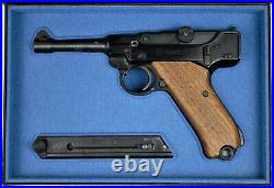 PISTOL GUN PRESENTATION CUSTOM DISPLAY CASE BOX for STOEGER LUGER P08 parabellum