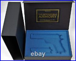 PISTOL GUN PRESENTATION CUSTOM DISPLAY CASE BOX for The SPRINGFIELD ARMORY m1911