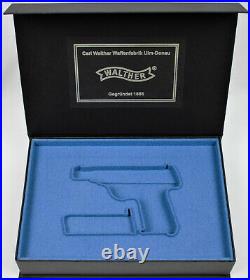 PISTOL GUN PRESENTATION CUSTOM DISPLAY CASE BOX for WALTHER MODEL 4 ppk p38 pp