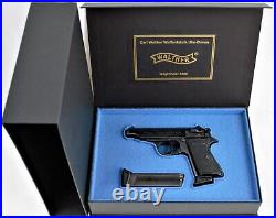PISTOL GUN PRESENTATION CUSTOM DISPLAY CASE BOX for WALTHER PP cal. 22 LR