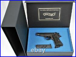 PISTOL GUN PRESENTATION CUSTOM DISPLAY CASE BOX for WALTHER PP mauser p38 ppk